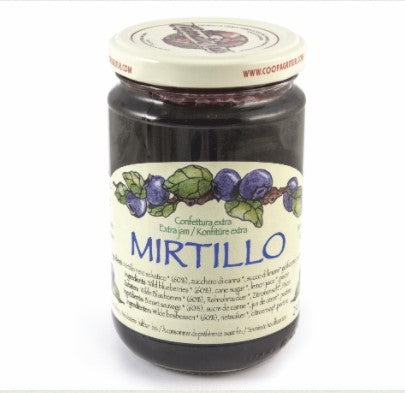 Confettura di mirtillo BIO 330gr