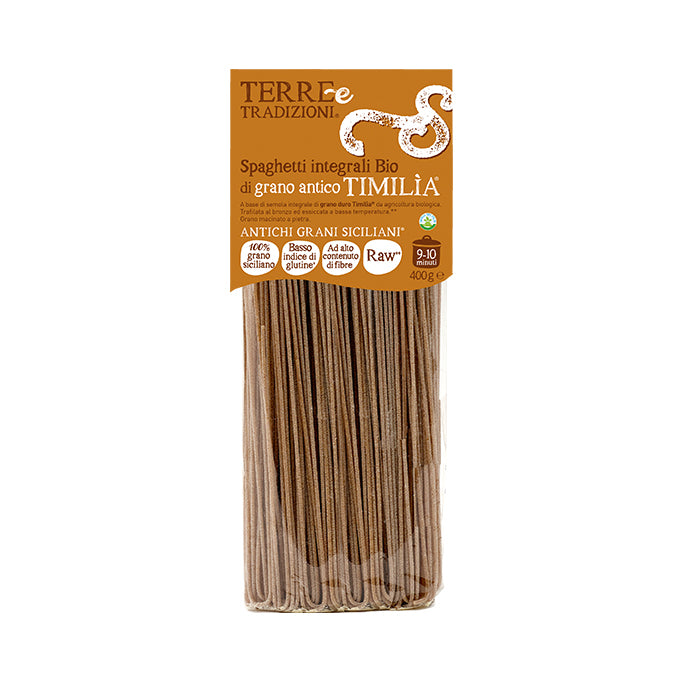 Spaghetti di grano duro Timilìa integrale Bio 400g