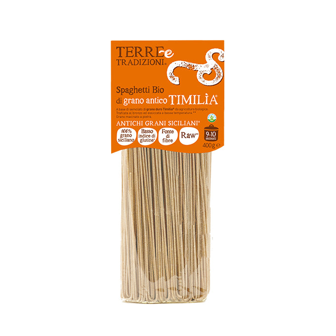 Spaghetti di grano duro Timilìa Bio 400gr